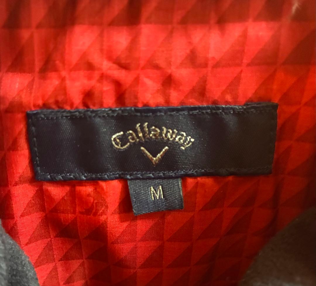 Callaway キャロウェイ 2WAY 中綿ジャケット ベスト レッド