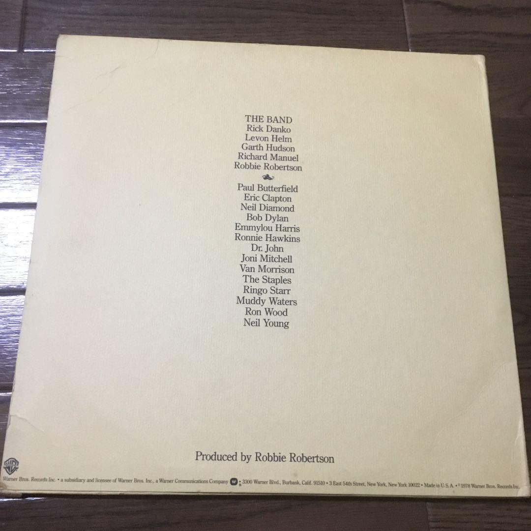 【LP】THE BAND THE LAST WALTS