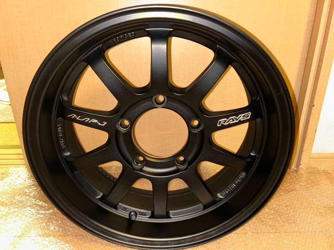 RAYS A LAP-J 16インチ ホイール マットブラック　ジムニーシエラ