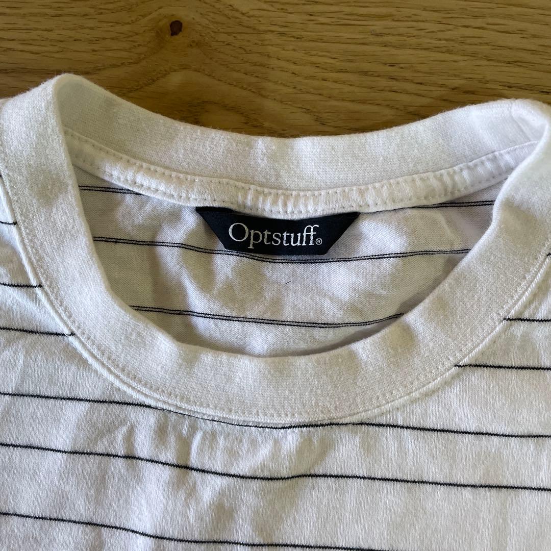 Optistuff ストライプ Tシャツ