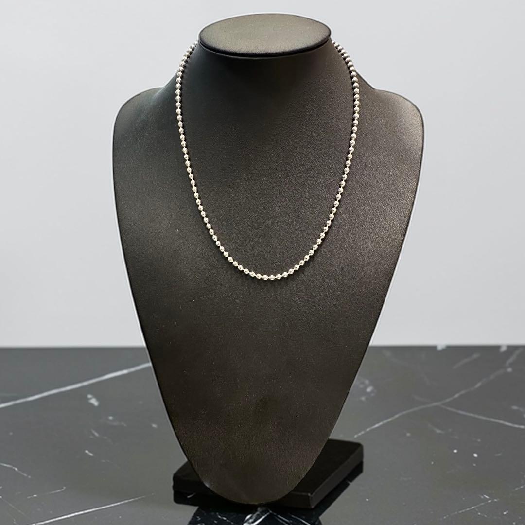 シルバー925 ボールチェーン 50cm 3.5mmシルバーチェーン 925刻印