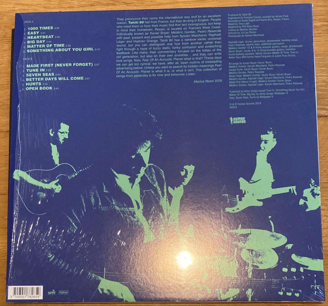 洋楽 tahiti 80 fear of an acoustic planet