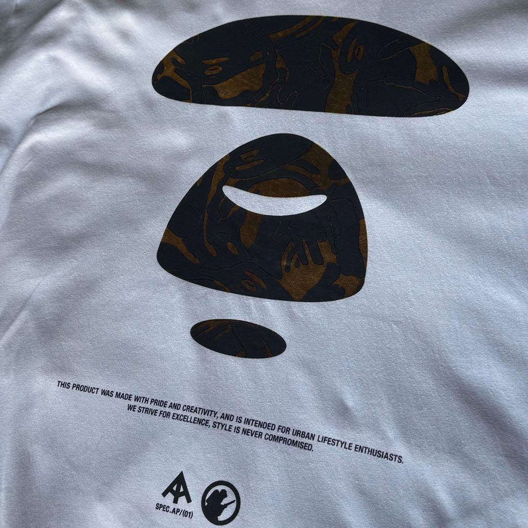【新品タグ付】A BATHING APE ビッグロゴプリントTシャツ 希少2XL