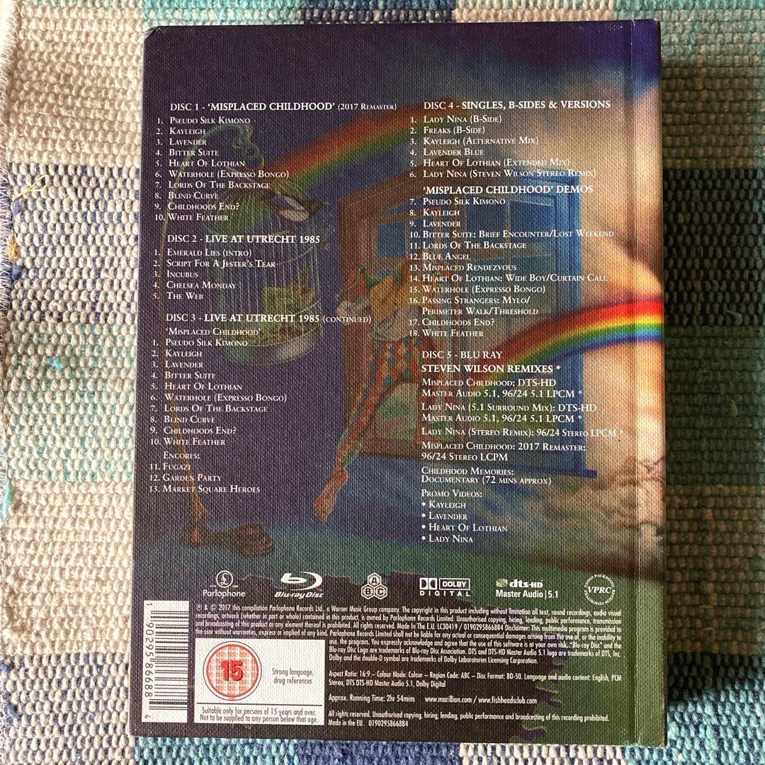 サイン入り Misplaced Childhood Marillion 4CD