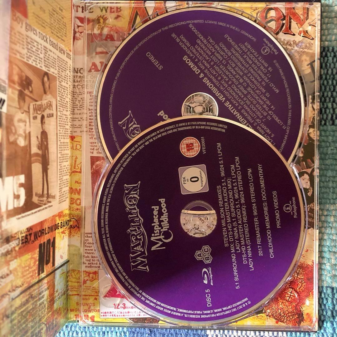 サイン入り Misplaced Childhood Marillion 4CD