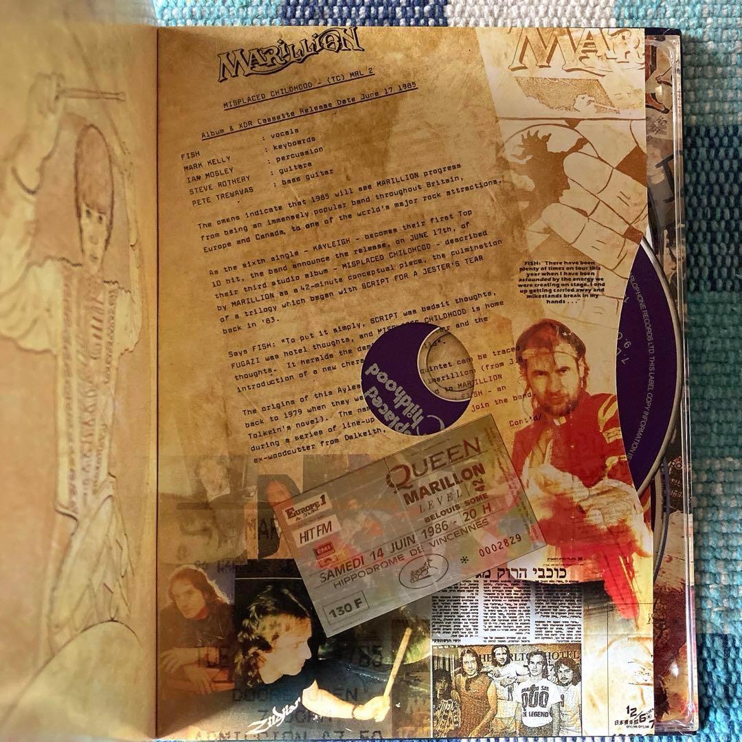 サイン入り Misplaced Childhood Marillion 4CD