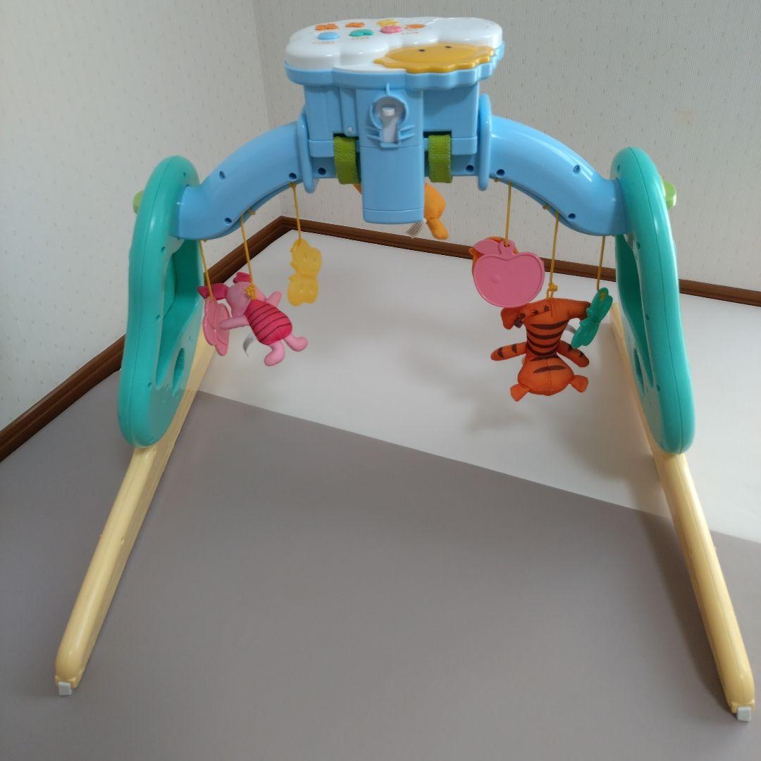 くまのプーさん プーメリー えらべる回転6WAY ジムにへんしんメリー