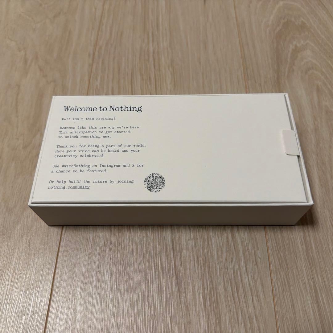 Nothing Phone (3a）lite ブラック【新品・未使用】