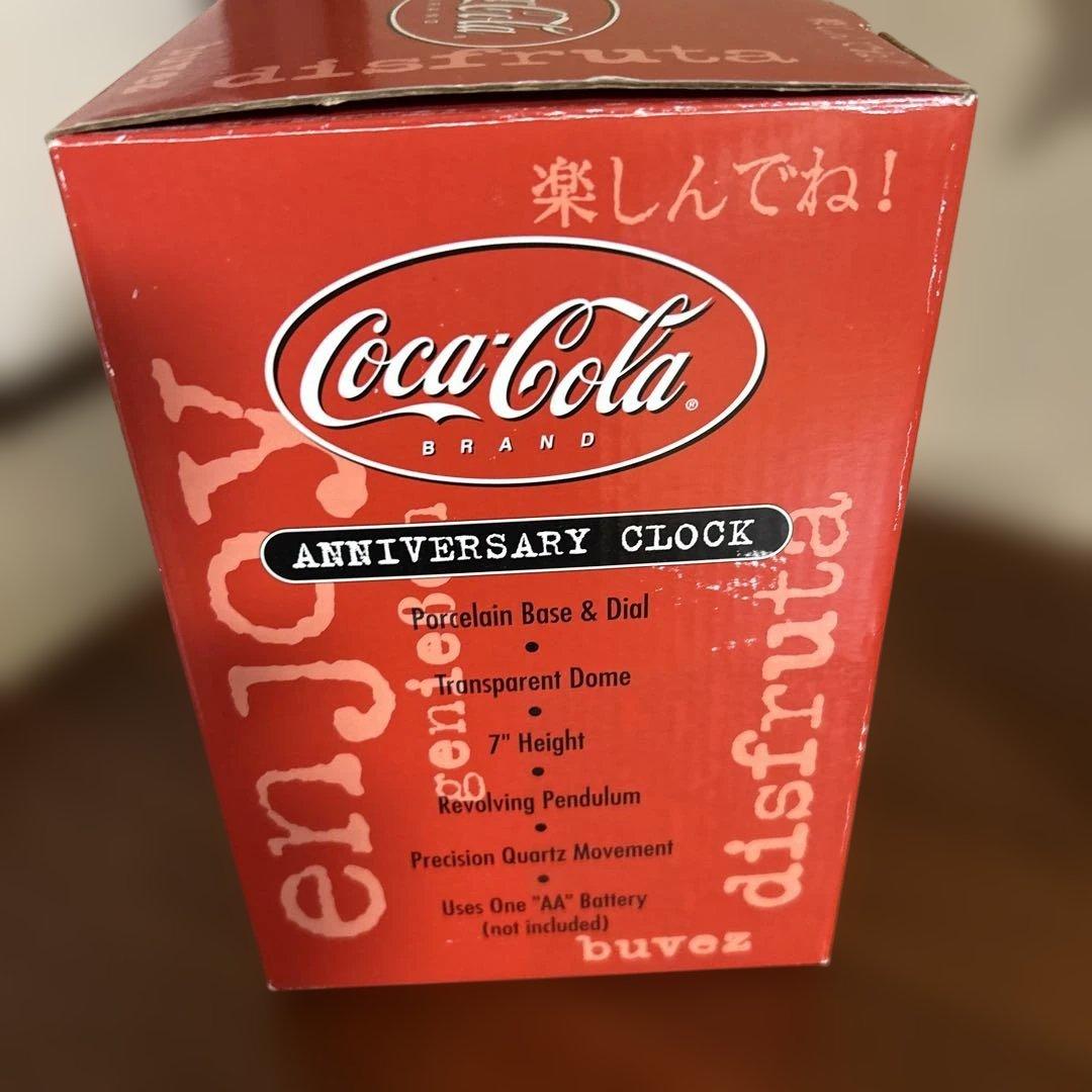 値下げ　Coca-Cola ドーム型置時計