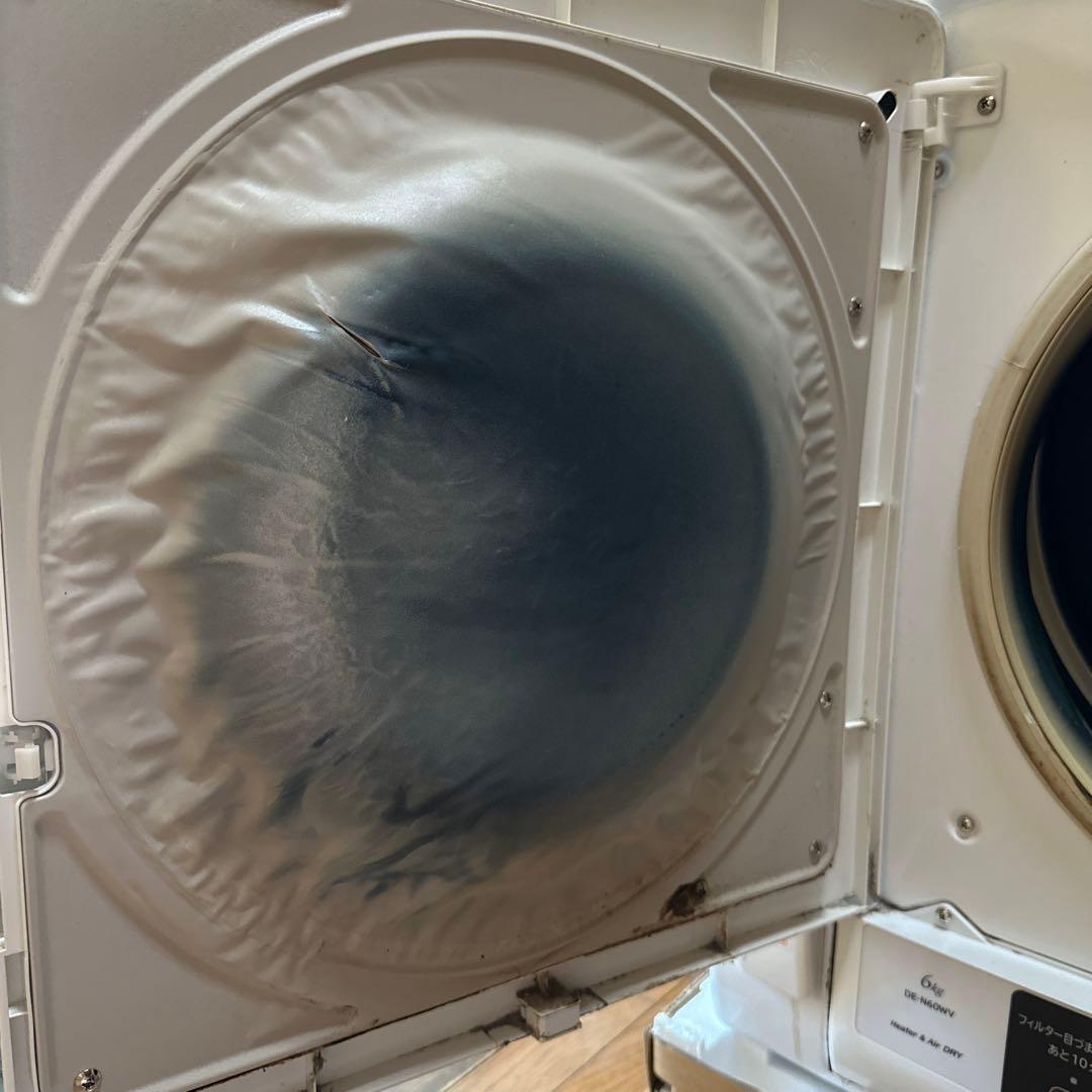 HITACHI DE-N60WV 電気式衣類乾燥機 6kg 2018年製