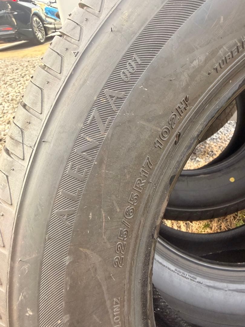 はるさん専用 17インチ サマータイヤ４本セットほぼ未使用225/65R17