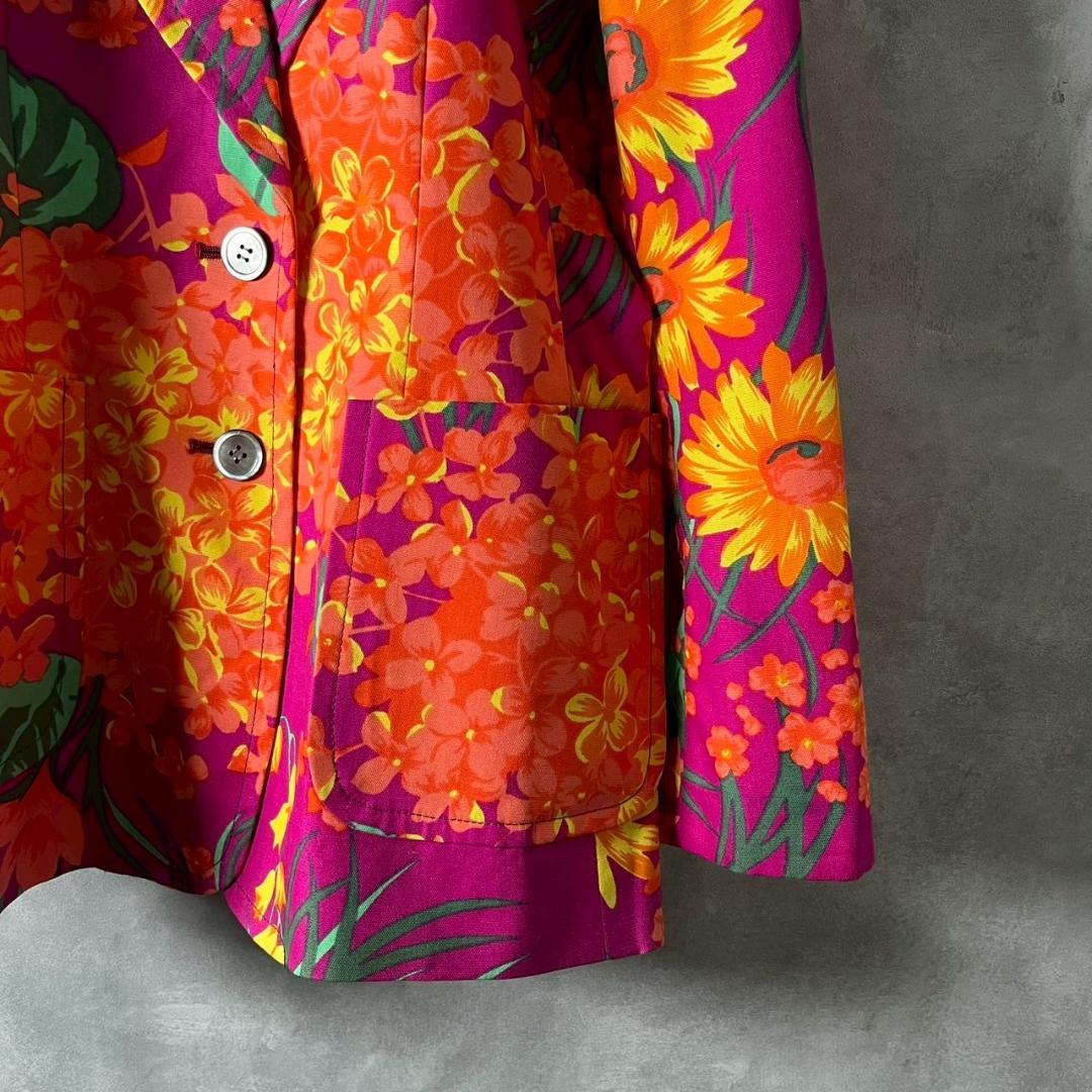 希少 70s HANAE MORI by DESCENTE テーラード N710