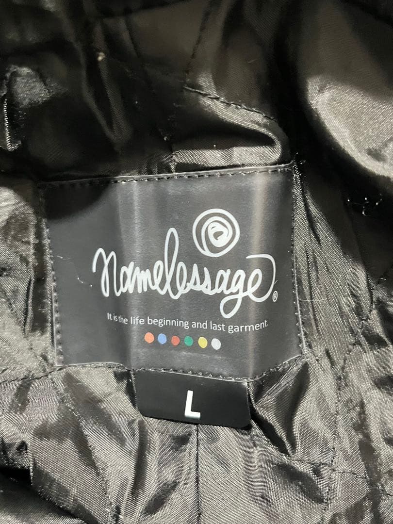 namelessage ビブパンツ スノーボード オーバーオール サロペット 黒