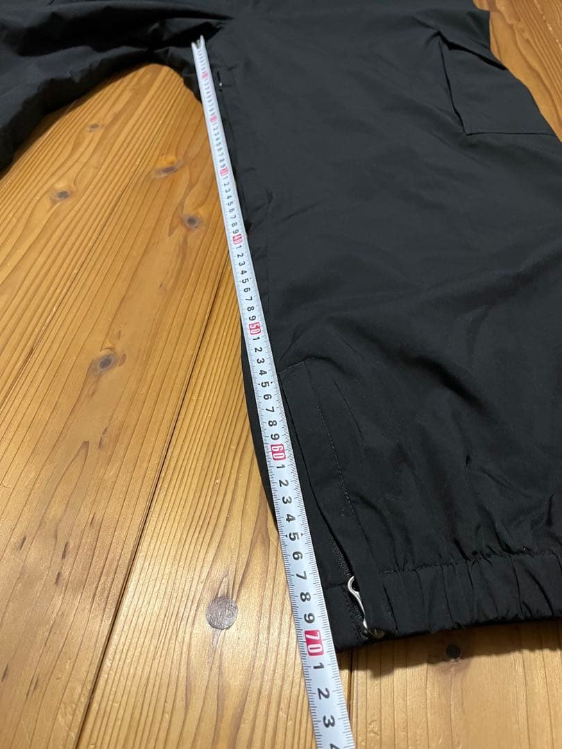 namelessage ビブパンツ スノーボード オーバーオール サロペット 黒