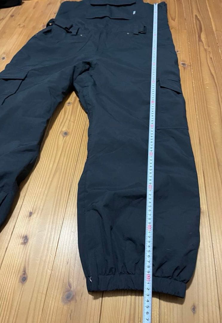 namelessage ビブパンツ スノーボード オーバーオール サロペット 黒
