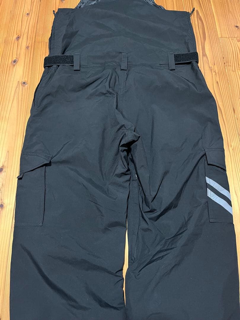 namelessage ビブパンツ スノーボード オーバーオール サロペット 黒