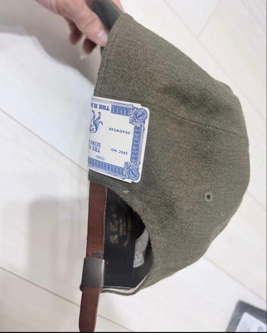THE H.W.DOG &CO ウールトラッカーキャップ