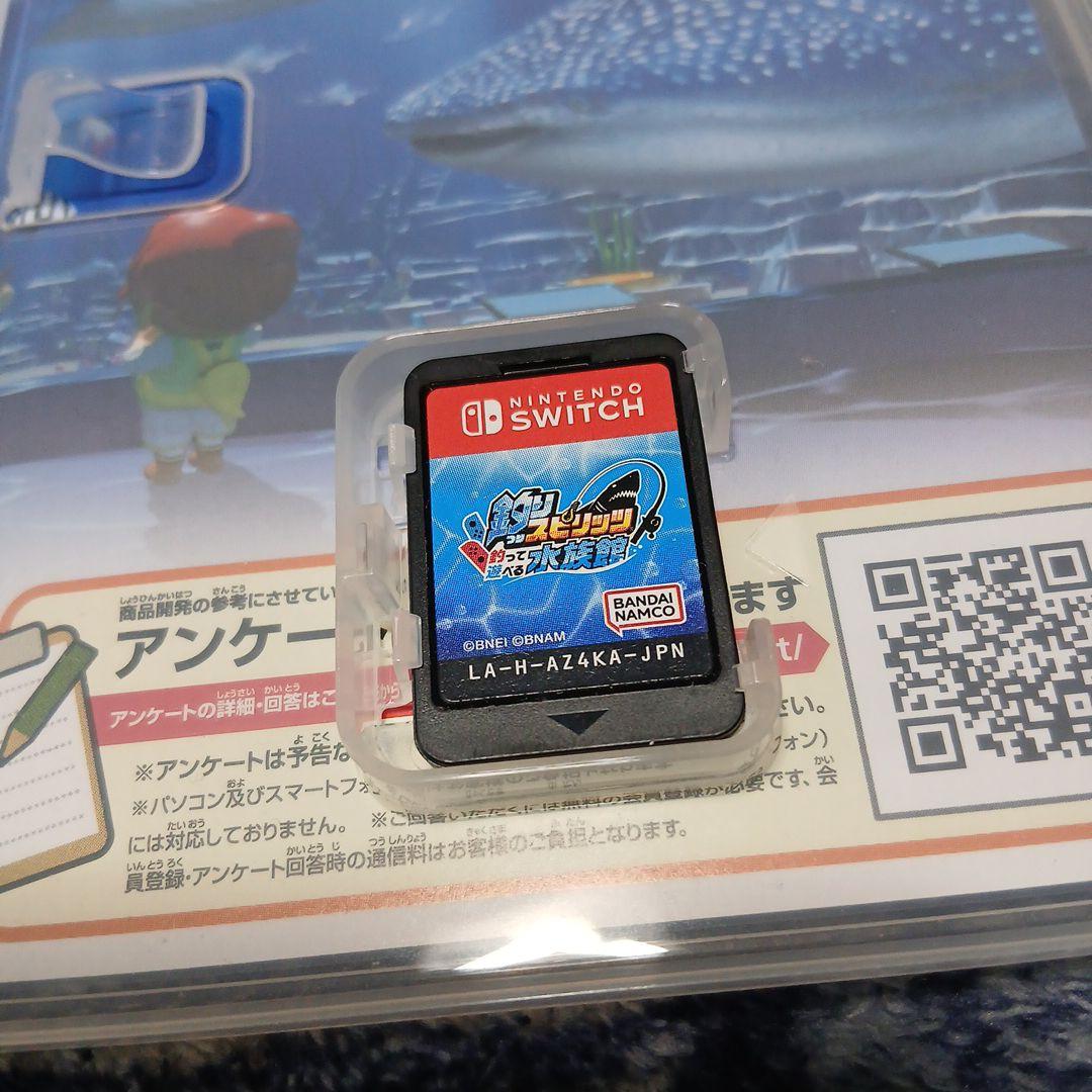 メールカリページ　Switch　釣りスピリッツ　釣って遊べる水族館