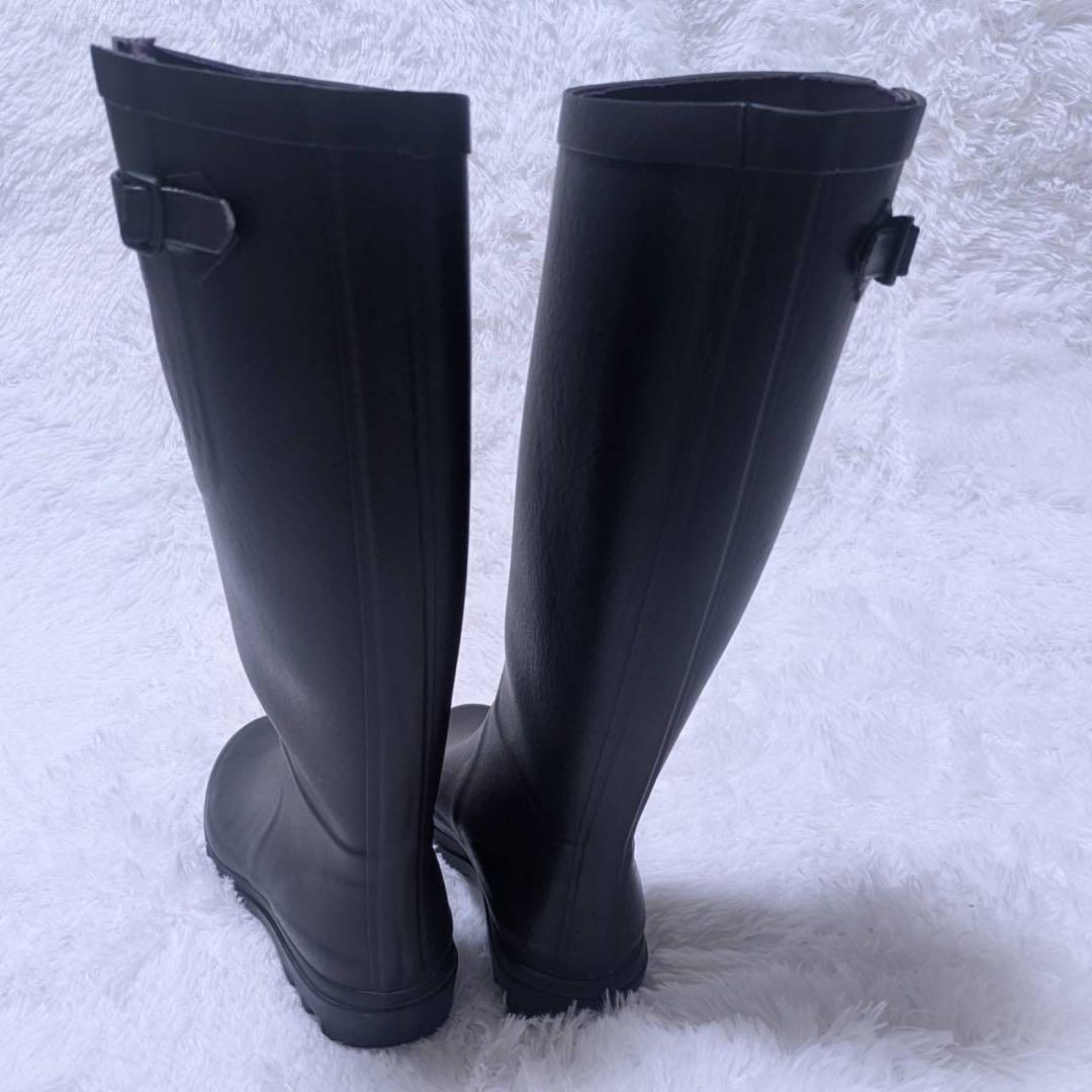 AIGLE エーグル レインシューズ 長靴23.5cm ダークブラウン