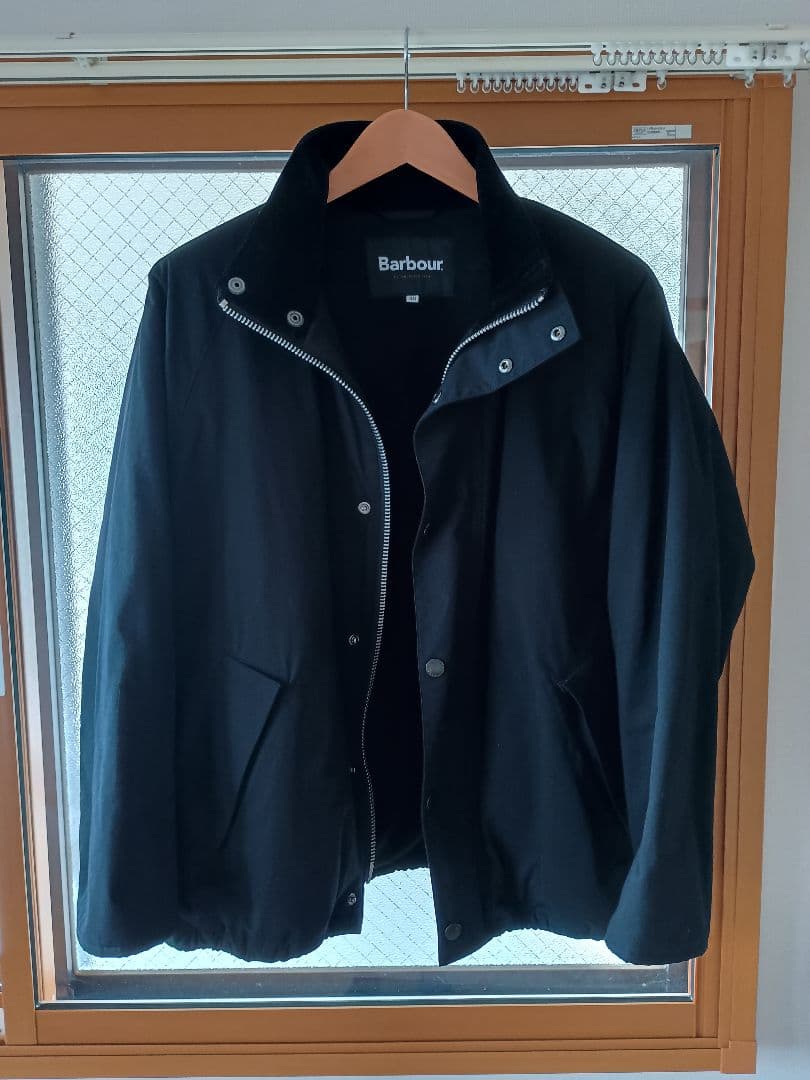 極美品 ARK別注 Barbour TRANSPORT スタンドカラー 黒 40
