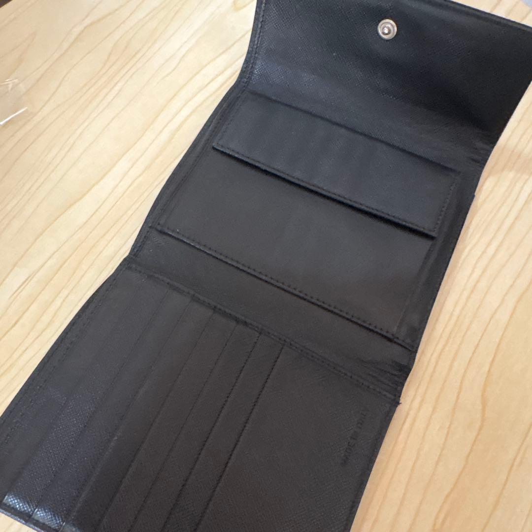 PRADA 三つ折り財布【ナイロン】ブラック