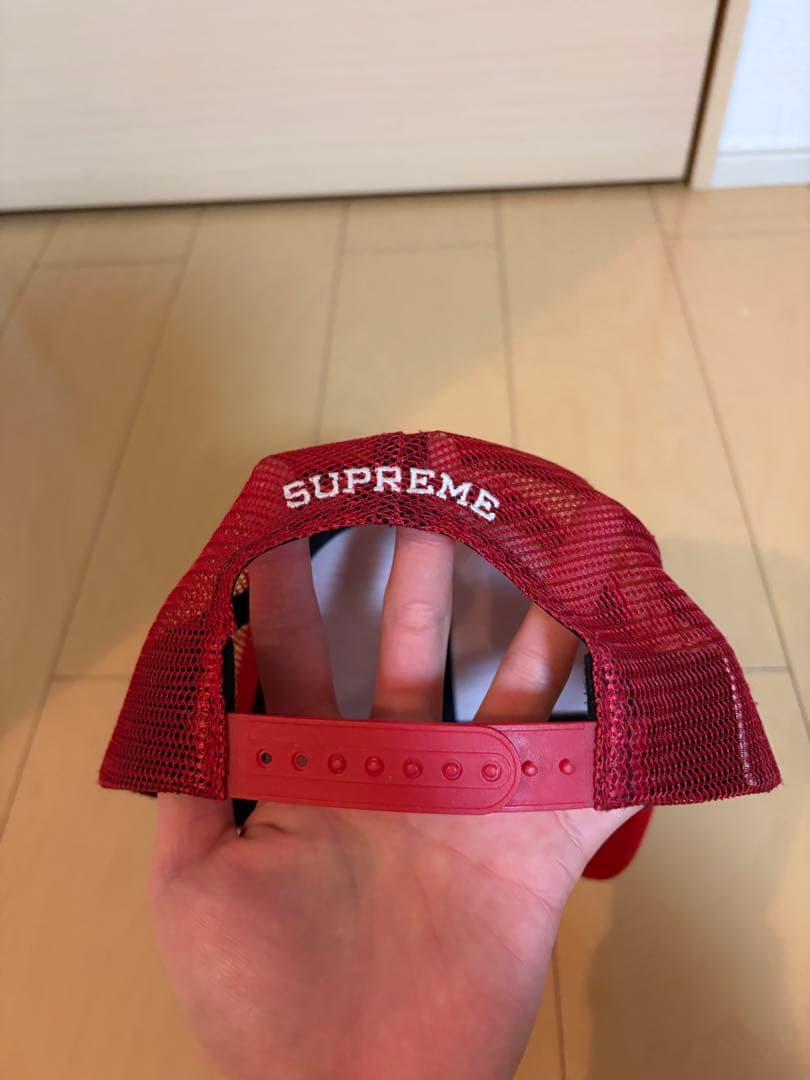 帽子 supreme vaquero mesh back 5-panel RED
