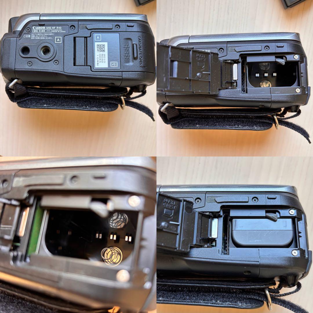 【週末SALE】Canon デジタル ビデオカメラ iVIS HFR10 ズーム