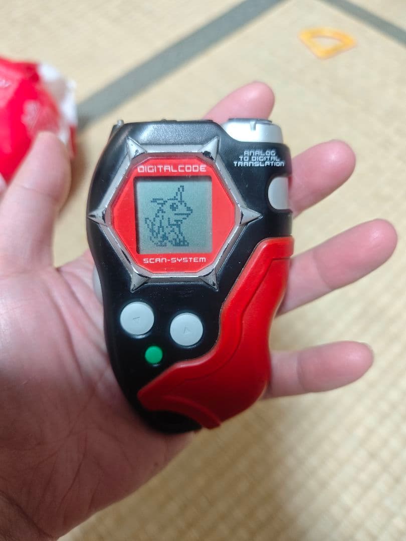 動作済 デジモンフロンティア ディースキャナ ブラック&レッド