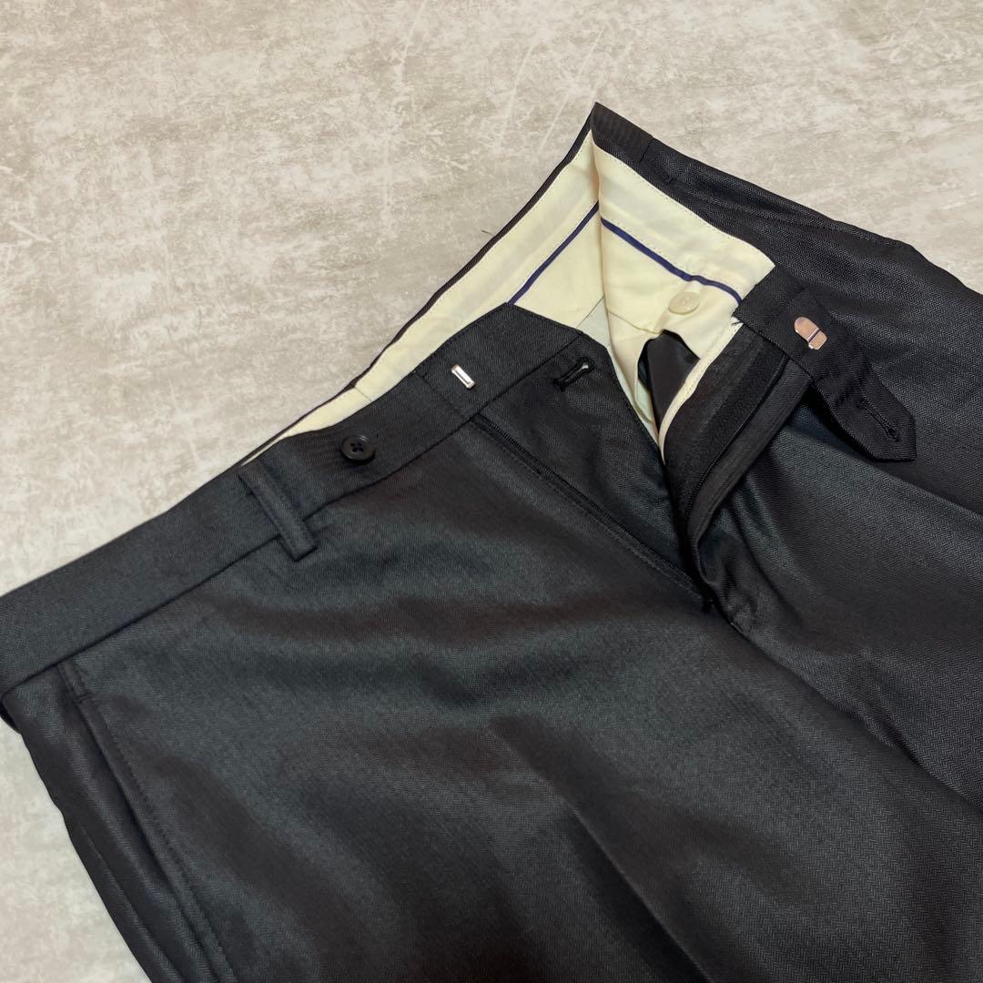 ジョンピアース ロンドン スリーピーススーツ グレー 96AB5 シャツ付