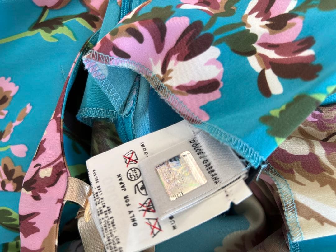 D&G 美ライン　艶　傑作　ワンピース　ドレス