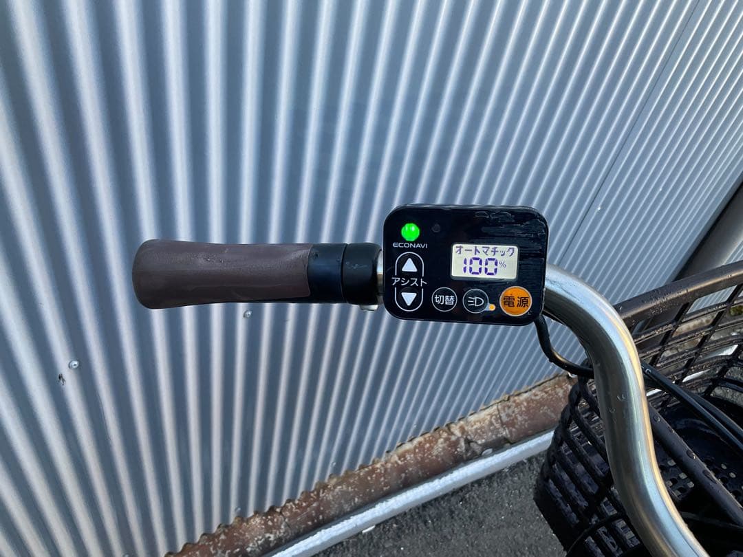 パナソニック新機種電動アシスト自転車viviDX26インチブルーボディー