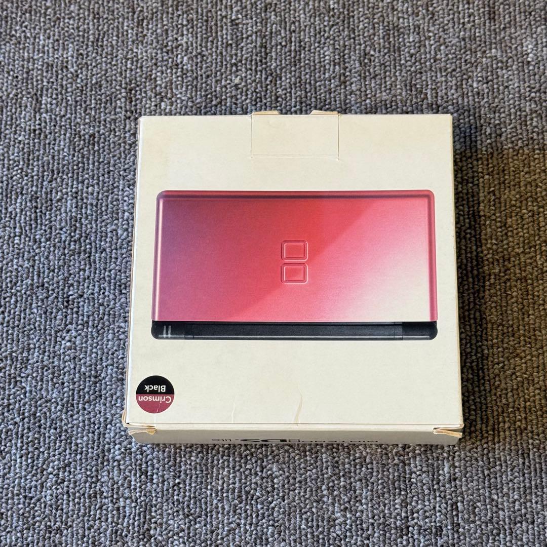 【未使用】ニンテンドーDS LITE クリムゾン・レッド 箱付き ②