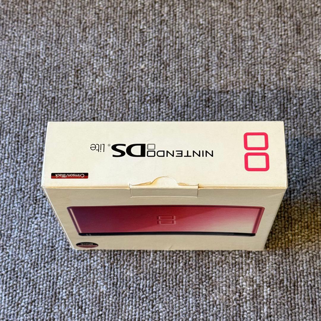 【未使用】ニンテンドーDS LITE クリムゾン・レッド 箱付き ②