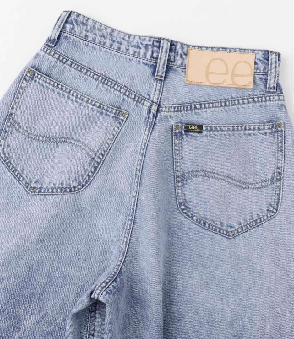 Lee×KBF BARREL PANTS バルーンデニムパンツ ライトブルー S