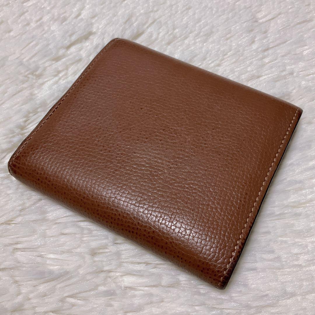 ♡希少♡ロエベ アナグラム 三つ折り財布 アナグラム ブラウン トライフォールド