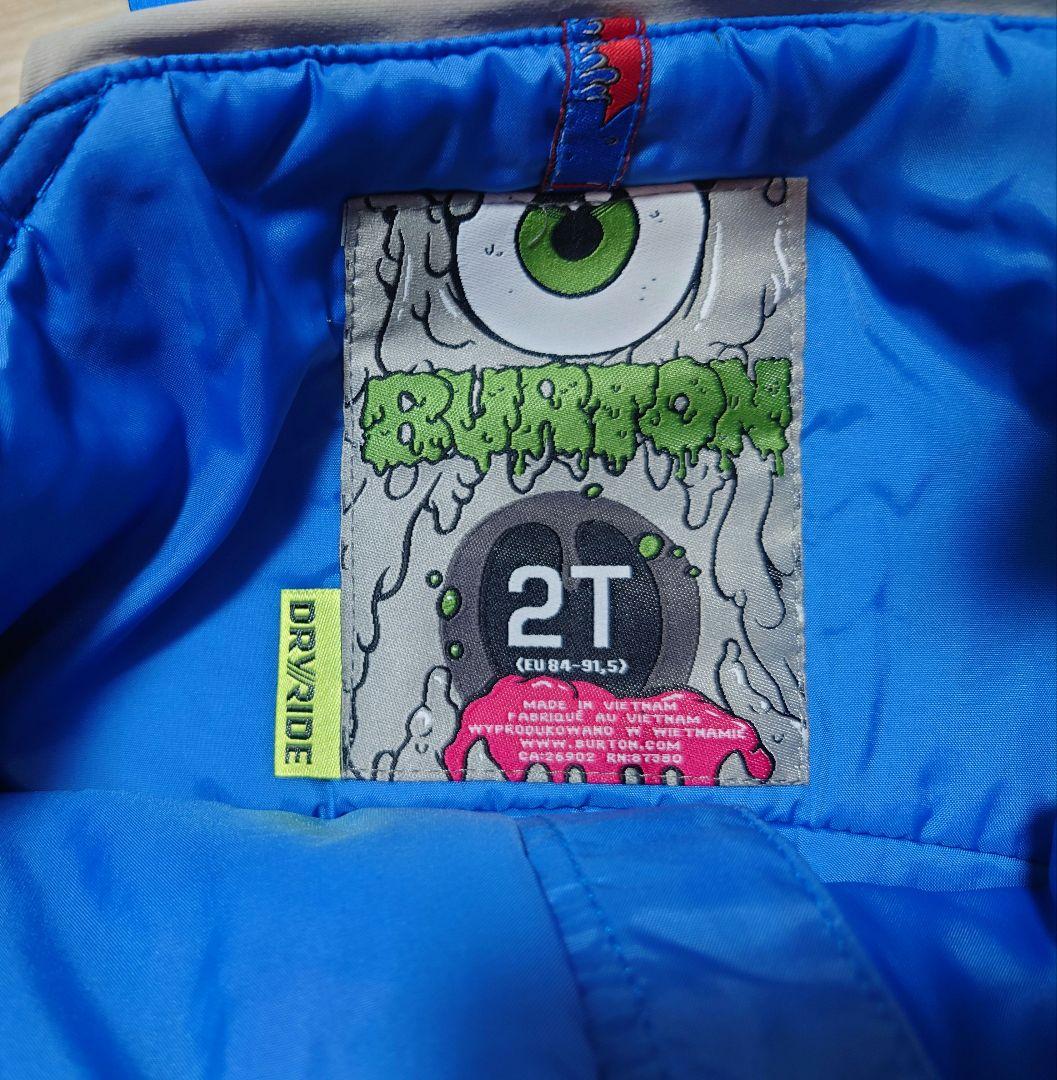 BURTON ベビー キッズ スノーボード ウエア セット 2T