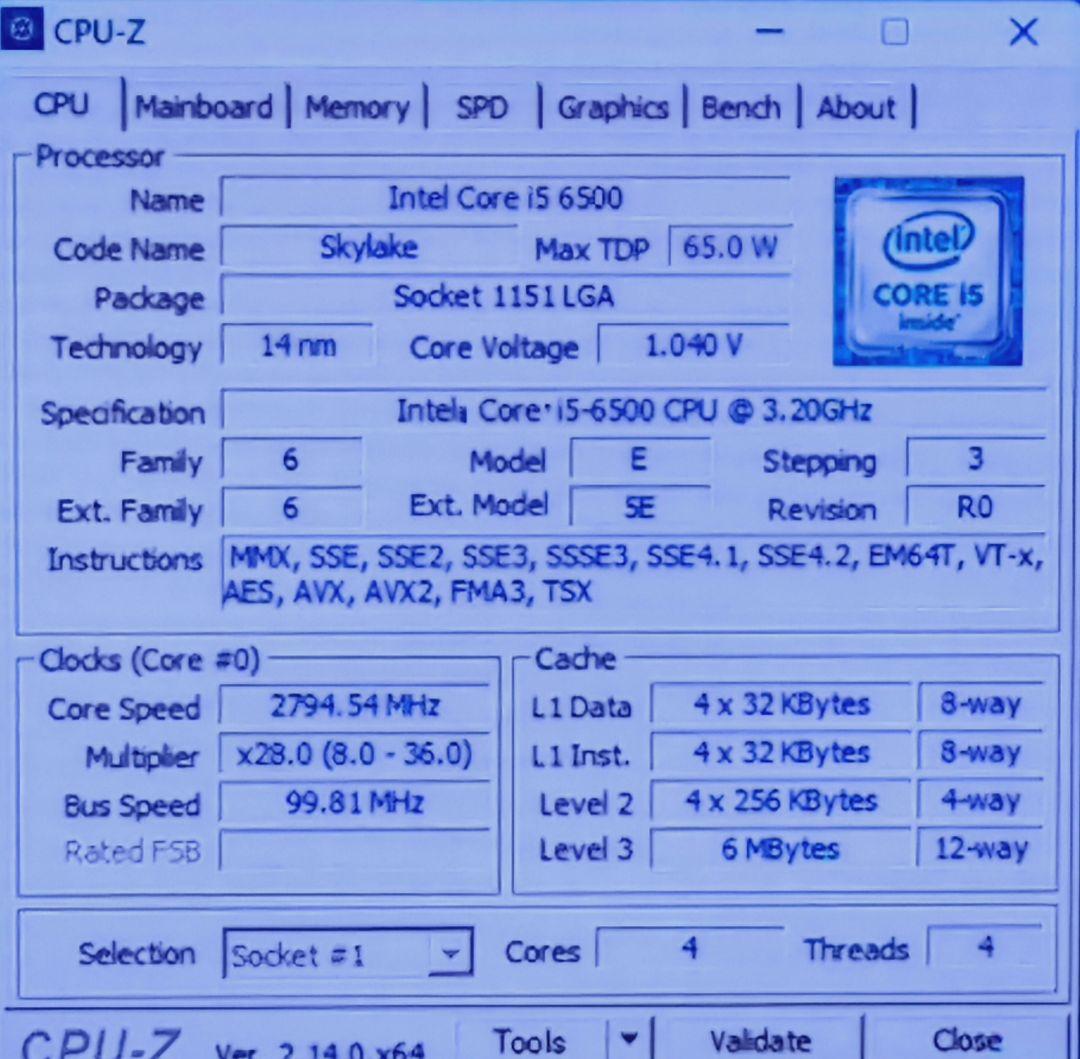i5 6500　7個セット