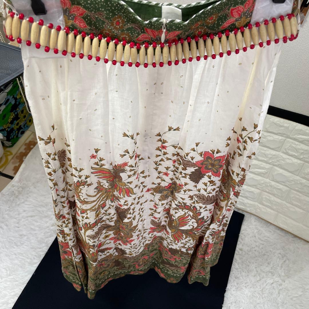 ZIMMERMANN/ジマーマン、マキシ丈スカート、エスニック柄、ビーズ