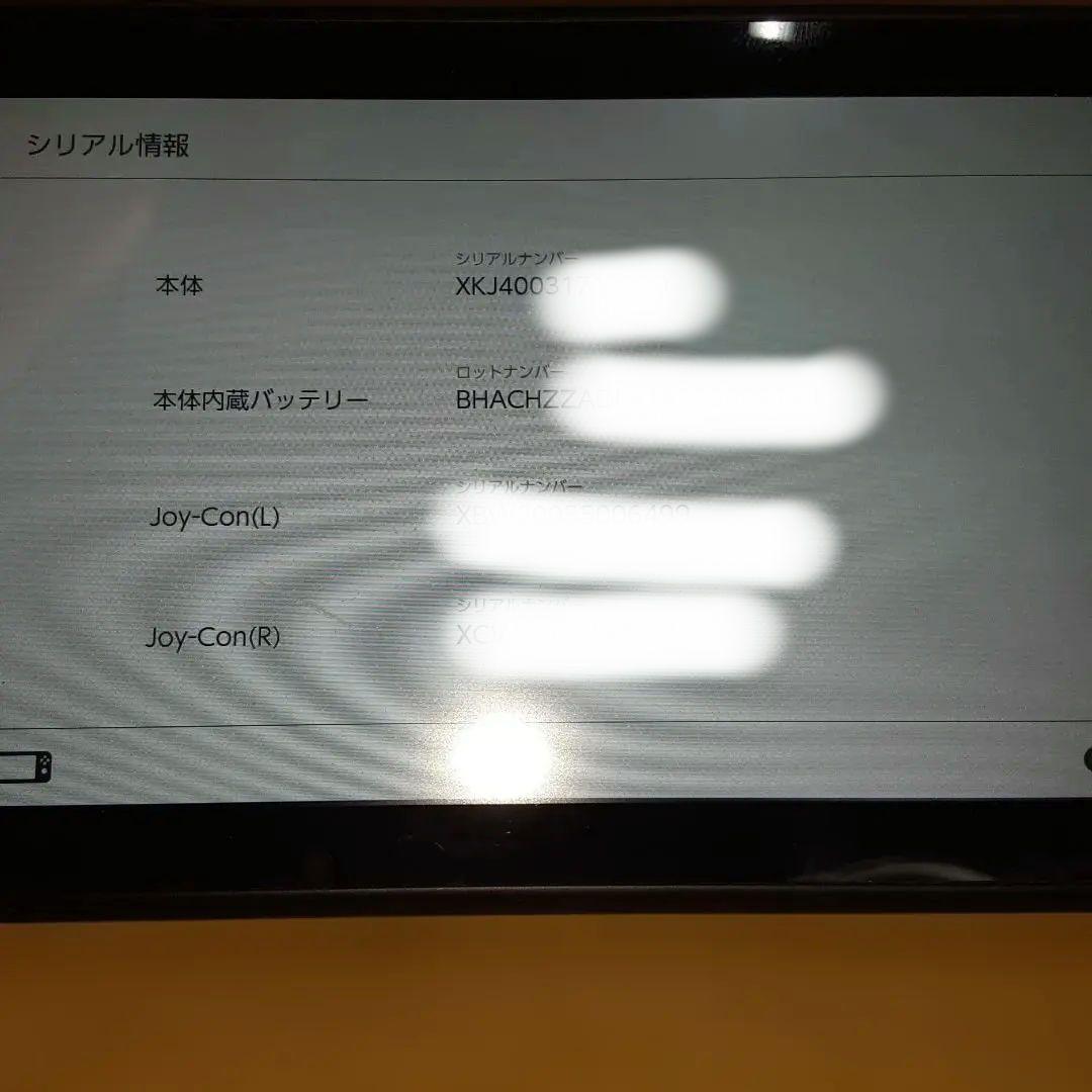 レ*c様 ジャンク品　ニンテンドー　スイッチ本体