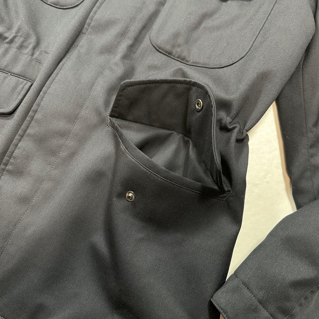 24AW◎定価約9万 ポールスチュアート ウールパディング M-65 濃紺 46