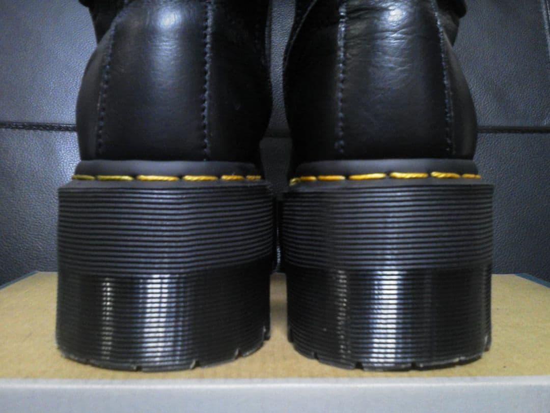 【激レア】Dr.Martens AZREYA UK5 黒 厚底 ニーハイブーツ