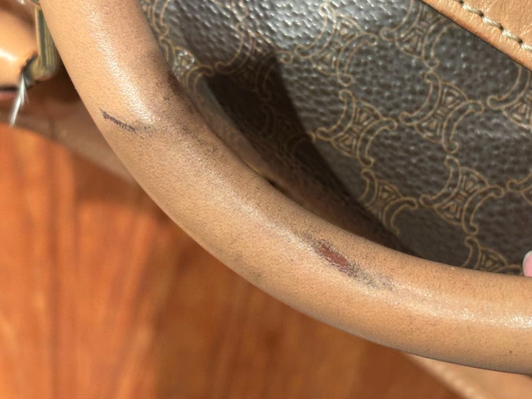 【正規品】【早い者勝ち】 CELINE ボストンバッグ マカダム柄 ヴィンテージ