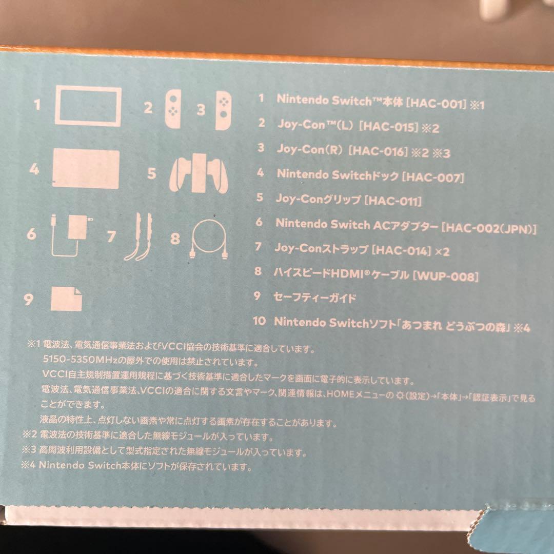 Nintendo Switch あつまれ どうぶつの森セットとキャリングケース