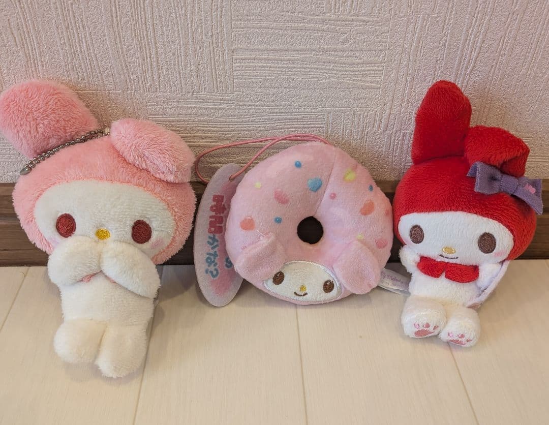 d*7様 マイメロディ　ぬいぐるみ　マスコット　まとめ売り　サンリオ　20点☆