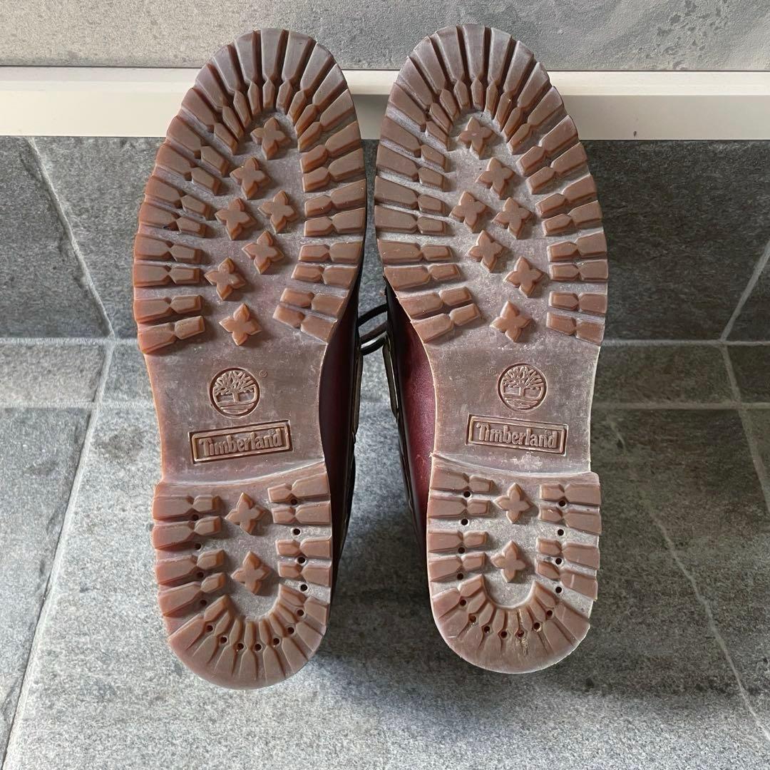 Timberland 3eye \"バーガンディ\" 26cm
