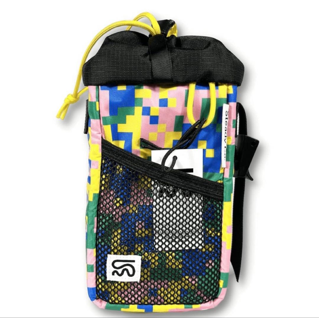 Steady Co. ステムバッグ Large, Fetti Camo,イエロー