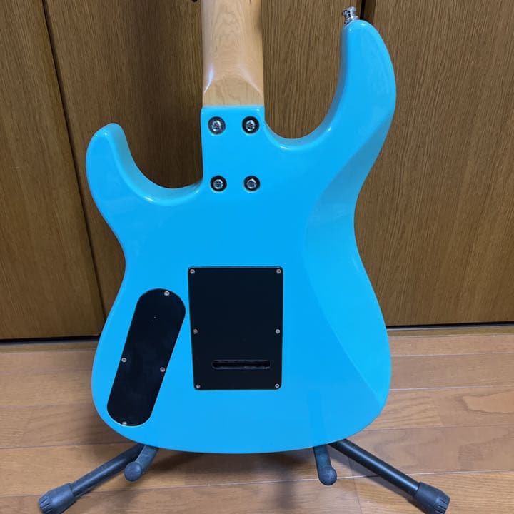 ラスト出品価格スキャロップメタルＢＣRichストラトギター ミントグリーン！！