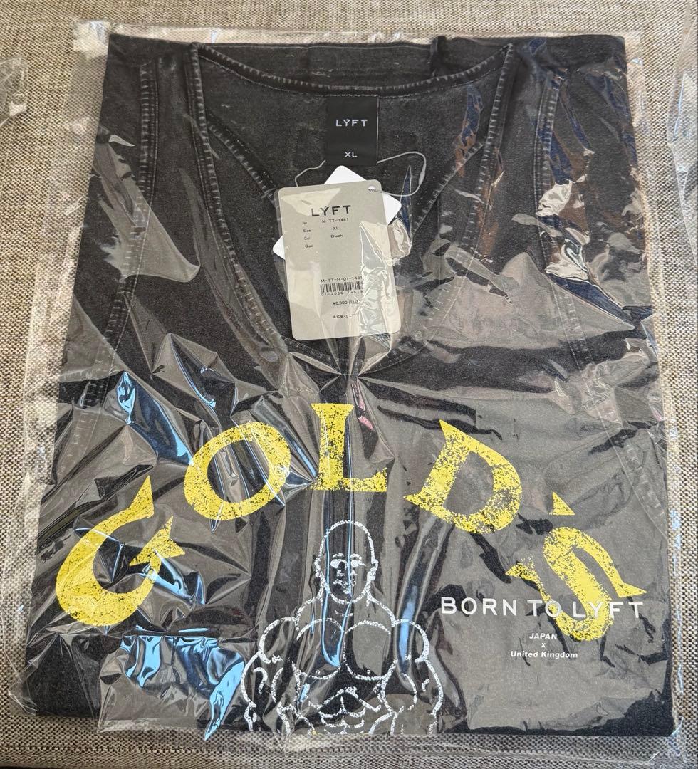 【完売品】LÝFT × GOLD'S GYM コラボ ストリンガータンクトップ