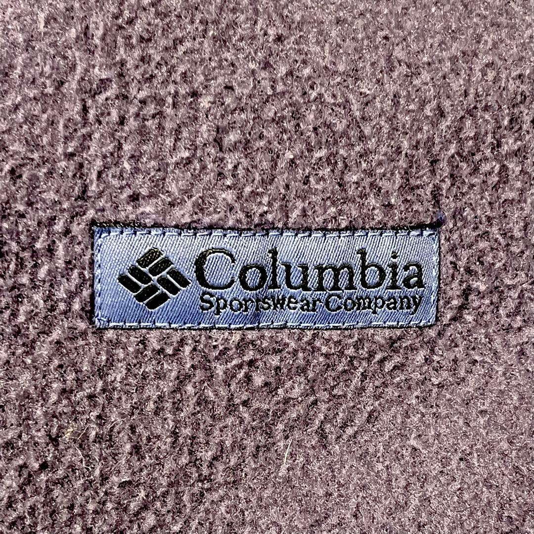 トップス 80s 90s Columbia Henley Neck Fleece