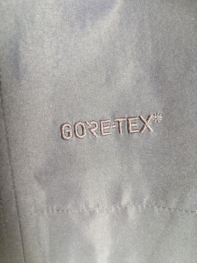 AIGLE GORE-TEX ネイビー ダブルブレストコート 38